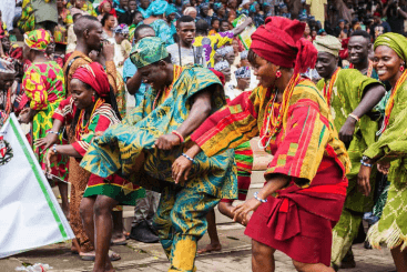 people from different Nigerian tribes